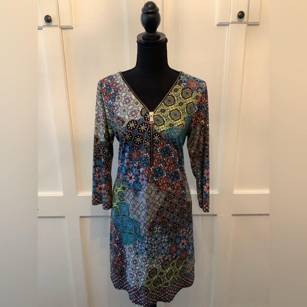 MSK multi colored dress